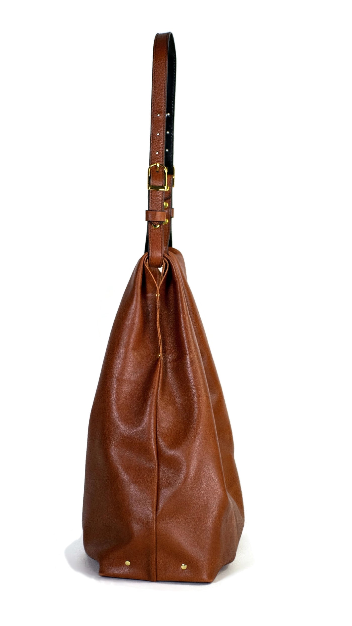 HOBO. Large women's hobo bag shoulder bag made of Italian leather
